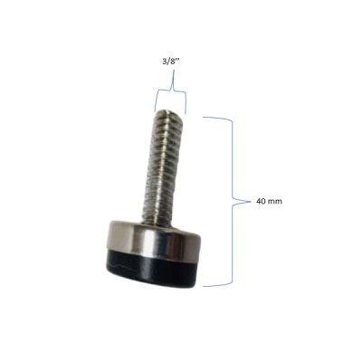 Patin ajustable 3/8'' 40 mm