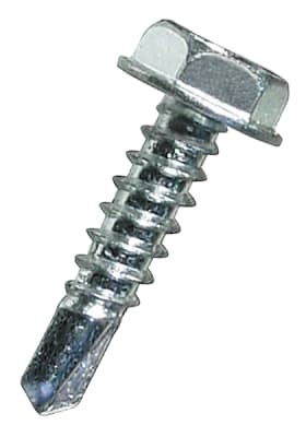 Tornillo autoperforante hexag. #12-14x3/4'' sin golilla 1 unidad