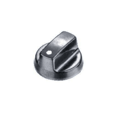 Perilla para control de gas cocina 55mm negro 1 unidad
