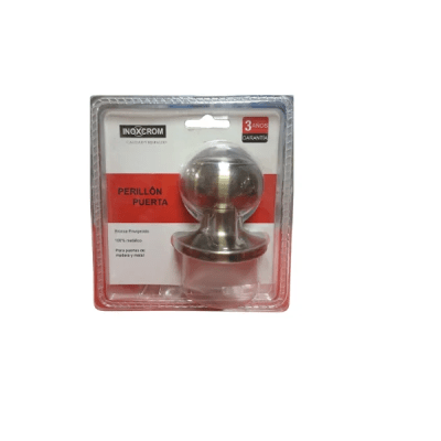 Perillon puerta acero inoxidable