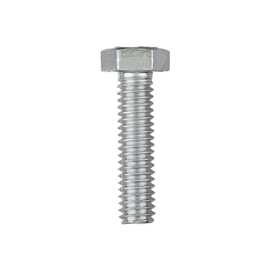 Perno hexagonal M8-1.25x20 zincado 1 unidad (perno 379)