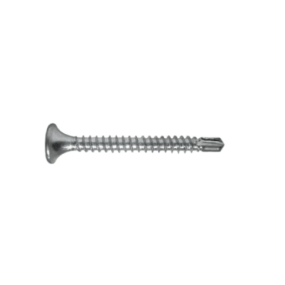 Tornillo volcanita #6x2'' punta broca zinc 500 pzas