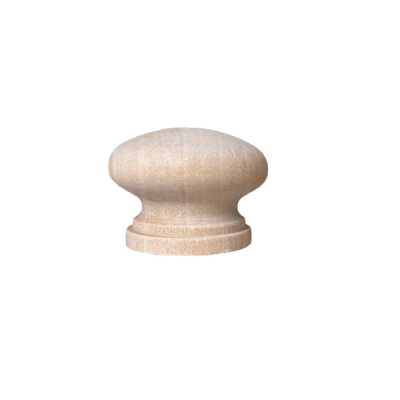 Tirador madera redondo Ø32mm 1 unidad