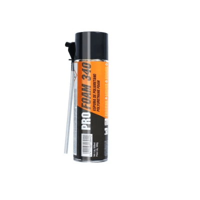 Espuma expansiva poliuretano Pro Foam 340 500ml con aplicador1