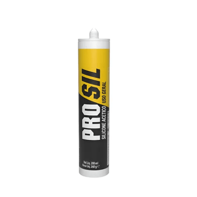 Silicona acetica blanco Pro Sil 270ml1
