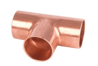 Tee cobre 1 1/4''x1 1/4''x1'' SO-SO-SO