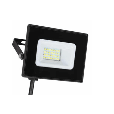 Proyector led 50W 6500K luz fria IP65 negro (reflector)
