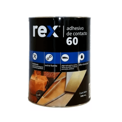 Adhesivo de contacto 60 3.8 litros REX