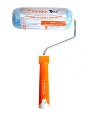 Rodillo condor max microfibra 18cm