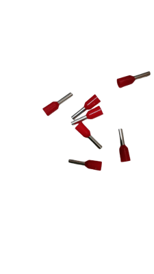 Terminal electrico ferrul AWG 16mm (1.5mm) 100 unidades