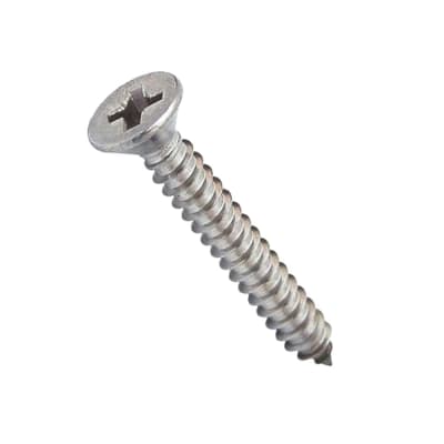 Tornillo roscalata cab. plana phillips #6 x 1 1/2'' 1 unidad