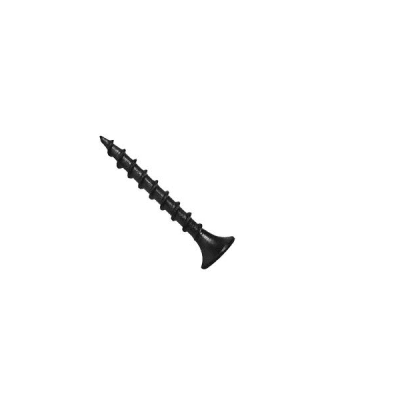 Tornillo drywall #6x1'' rosca madera pavonado 1 unidad