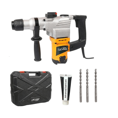 Rotomartillo electrico 1500W c/3 brocas