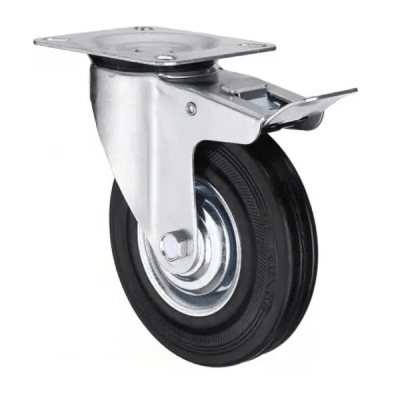 Rueda giratoria 5'' con freno1