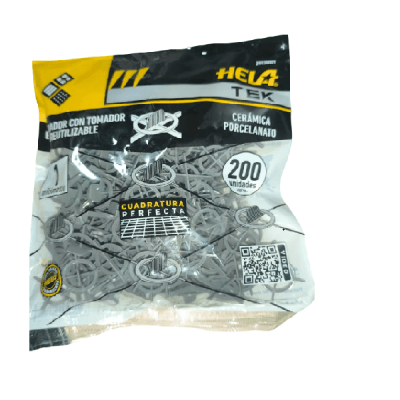 Espaciador ceramica 1.0mm con tomador 200 pzas (separador)