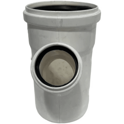Vee pvc sanitario 100x75 blanco con goma