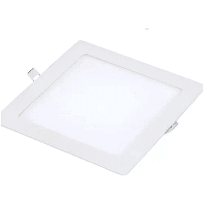 Panel led embutido cuadrado 3w 6500k luz fria 