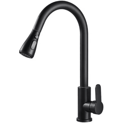 Monomando lavaplatos mango extensible negro (exhibición 4)1