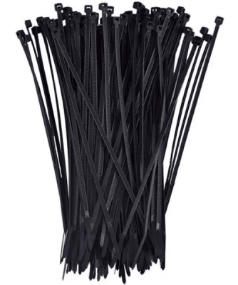 Amarra plastica 500x7.2mm negro 1 unidad