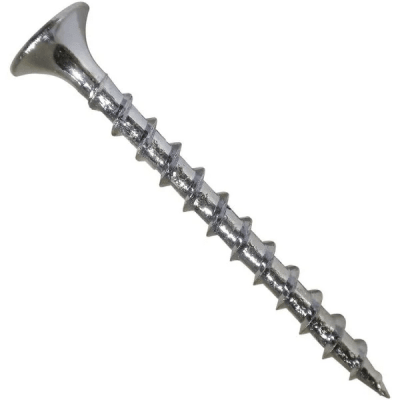 Tornillo volcanita #6x1 5/8'' rosca madera zinc 500 pzas