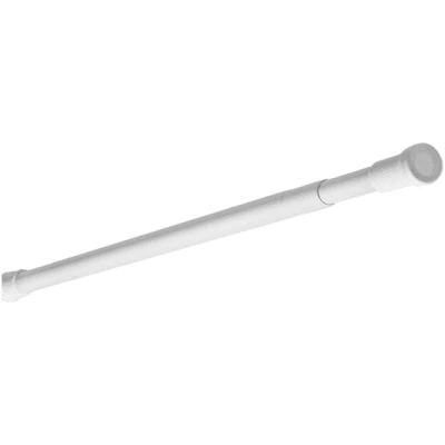 Barra de ducha extensible blanco 130 a 250