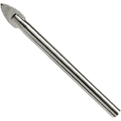 Broca punta flecha vidrio y ceramica 3mm Ecef1