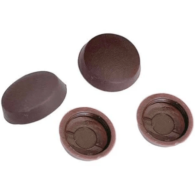 Tapa para soberbio pvc cafe 14.5mm 1 unidad