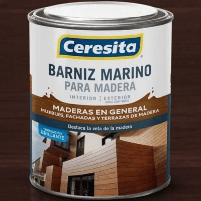 Barniz marino roble oscuro 1/4 gl. Ceresita