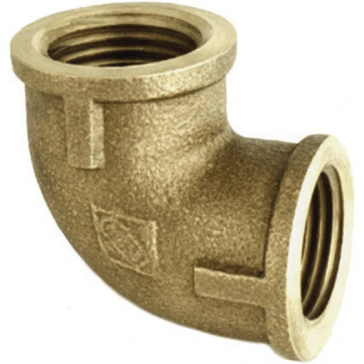 Codo terminal bronce 1/2'' HI-HI