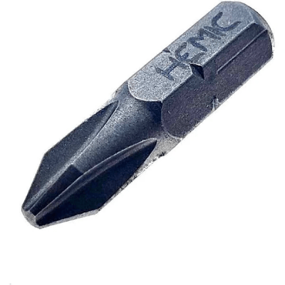 Punta Phillips doble PH2 1/4''x25mm toma hexagonal magnética Hemic