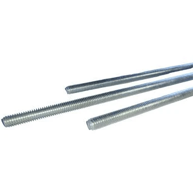 Barra roscada 1/4''x 1 m. zinc. (hilo roscado)