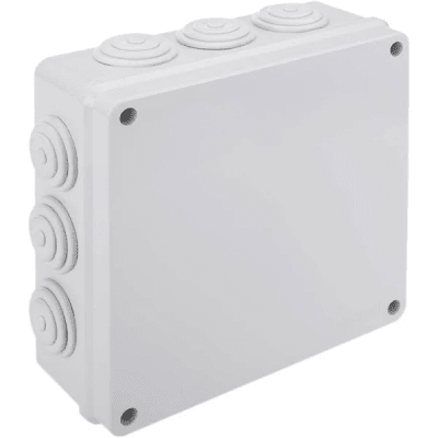 Caja estanca con cono 200x200x80 Stanford1