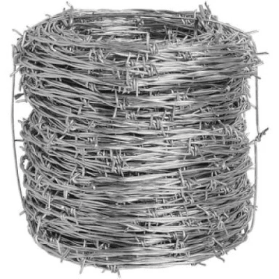 Alambre de puas alta resistencia #14 rollo 100mts