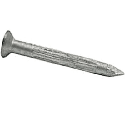 Clavo de acero estriado vertical 4.3x90 1 pza