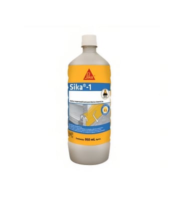 Sika 1 aditivo imperbeabilizante p/cemento 950ml