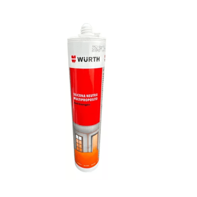 Silicona neutra blanco 280ml Wurth