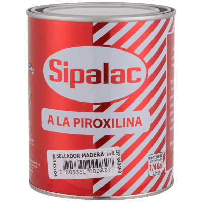 Sellador madera 1/4 galon Sipalac