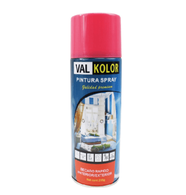 Pintura spray fucsia 235g Val Kolor1