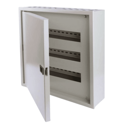 Tablero electrico metalico embutido 48 modulos 465x625x115mm RAL 7035