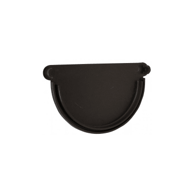 Tapa accesorio canaleta der/izq marron PH25 (aguas lluvias)