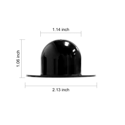 Tapon para piscina negro