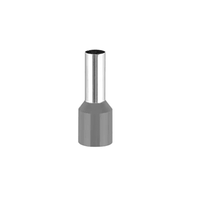 Terminal electrico ferrul 4.0mm2 (12 AWG) gris 100 pzas1
