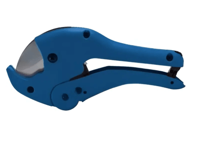 Tijera corta tubo PPR y PVC 3-35mm azul1
