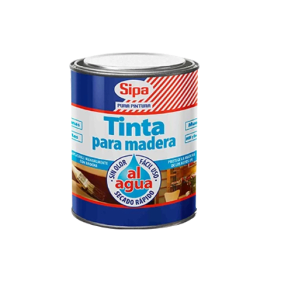 Tinta para madera roble claro 1/4 gl. Sipa