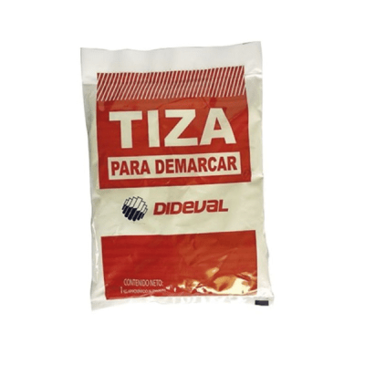 Tiza para demarcar superficies 1kg Dideval