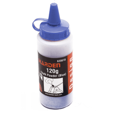 Tiza polvo azul 120 gr. Harden1