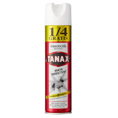 Insecticidad aerosol todo insecto 220cc+1/4 gratis Tanax