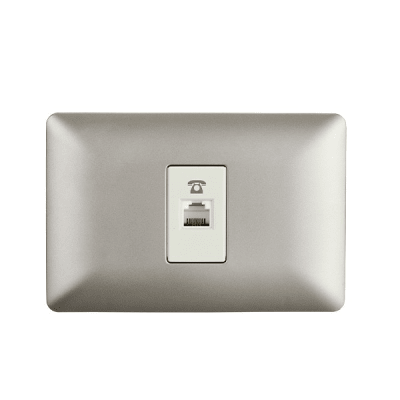 Toma telefonica 3942 champagne Stanford