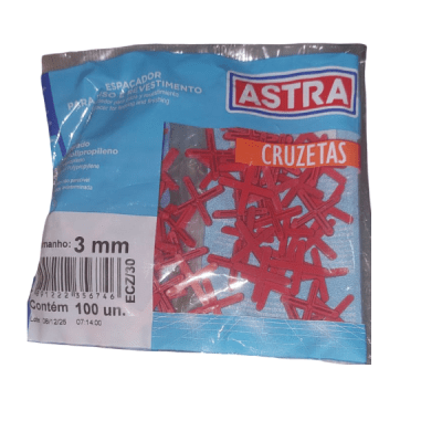 Espaciador ceramica 3mm sin tomador 100 pzas (separador)