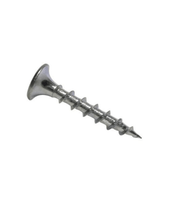 Tornillo volcanita #6x1'' rosca madera zinc. 1 unidad